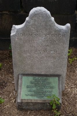 John McDonogh grave marker. Click for full size. John McDonogh grave marker image. Click for full size.