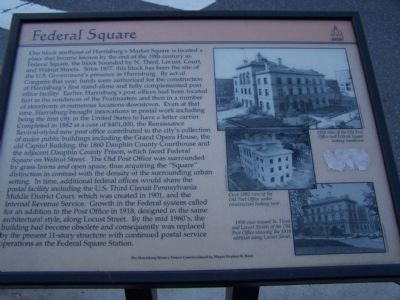 Federal Square Marker image. Click for full size.