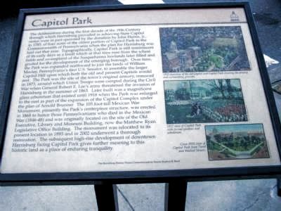 Capitol Park Marker image. Click for full size.