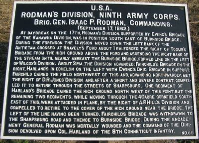 Rodman's Division Tablet. Click for full size. Rodman's Division Tablet image. Click for full size.