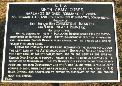 Harland's Brigade Tablet image. Click for full size.