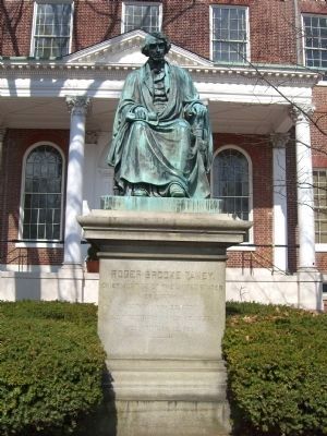 Roger Brooke Taney Marker. Click for full size. Roger Brooke Taney Marker image. Click for full size.