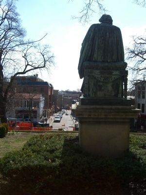 Back of Roger Brooke Taney Marker. Click for full size. Back of Roger Brooke Taney Marker image. Click for full size.