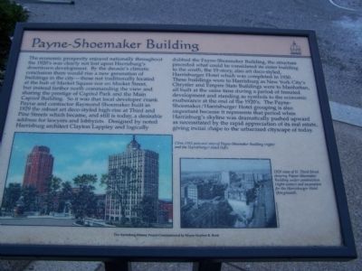 Payne-Shoemaker Building Marker image. Click for full size.