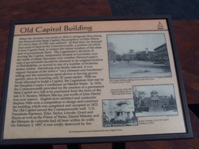 Old Capitol Building Marker image. Click for full size.