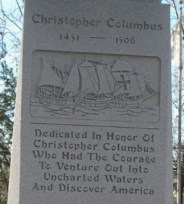 Detail of Monument. Click for full size. Detail of Monument image. Click for full size.