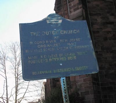 The Dutch Church Marker. Click for full size. The Dutch Church Marker image. Click for full size.