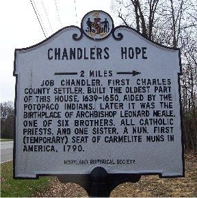Chandler's Hope Marker image. Click for full size.