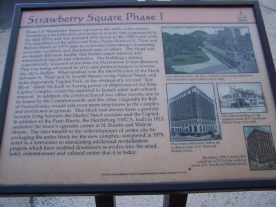 Strawberry Square Phase I Marker image. Click for full size.