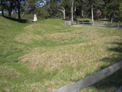 Site of the Crater. Click for full size. Site of the Crater image. Click for full size.