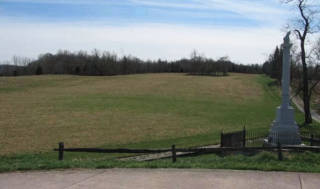 Muhlenburg's Battery Position West of the Creek image. Click for full size.