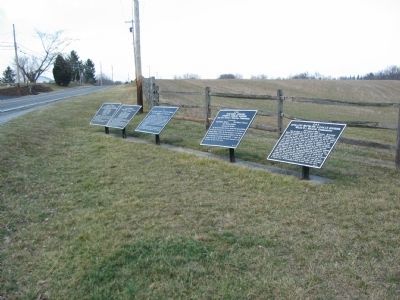 Confederate Tablet Cluster at Harpers Ferry Road and Branch Avenue image. Click for full size.