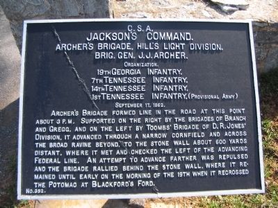 Archer's Brigade Tablet image. Click for full size.