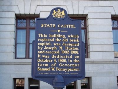 State Capitol Marker image. Click for full size.