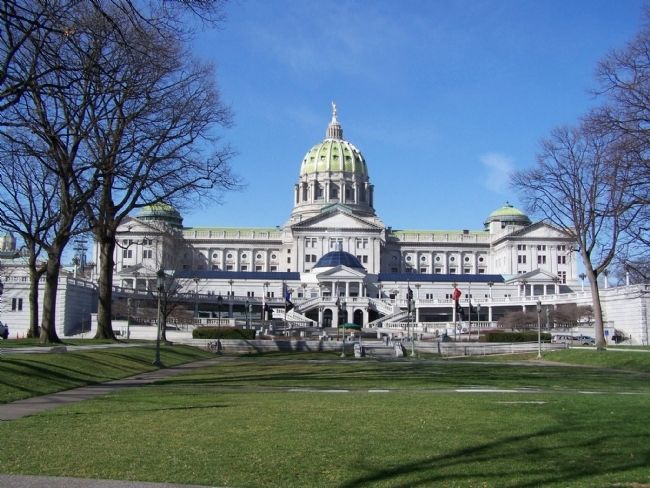 Pennsylvania State Capitol Building. image. Click for full size.
