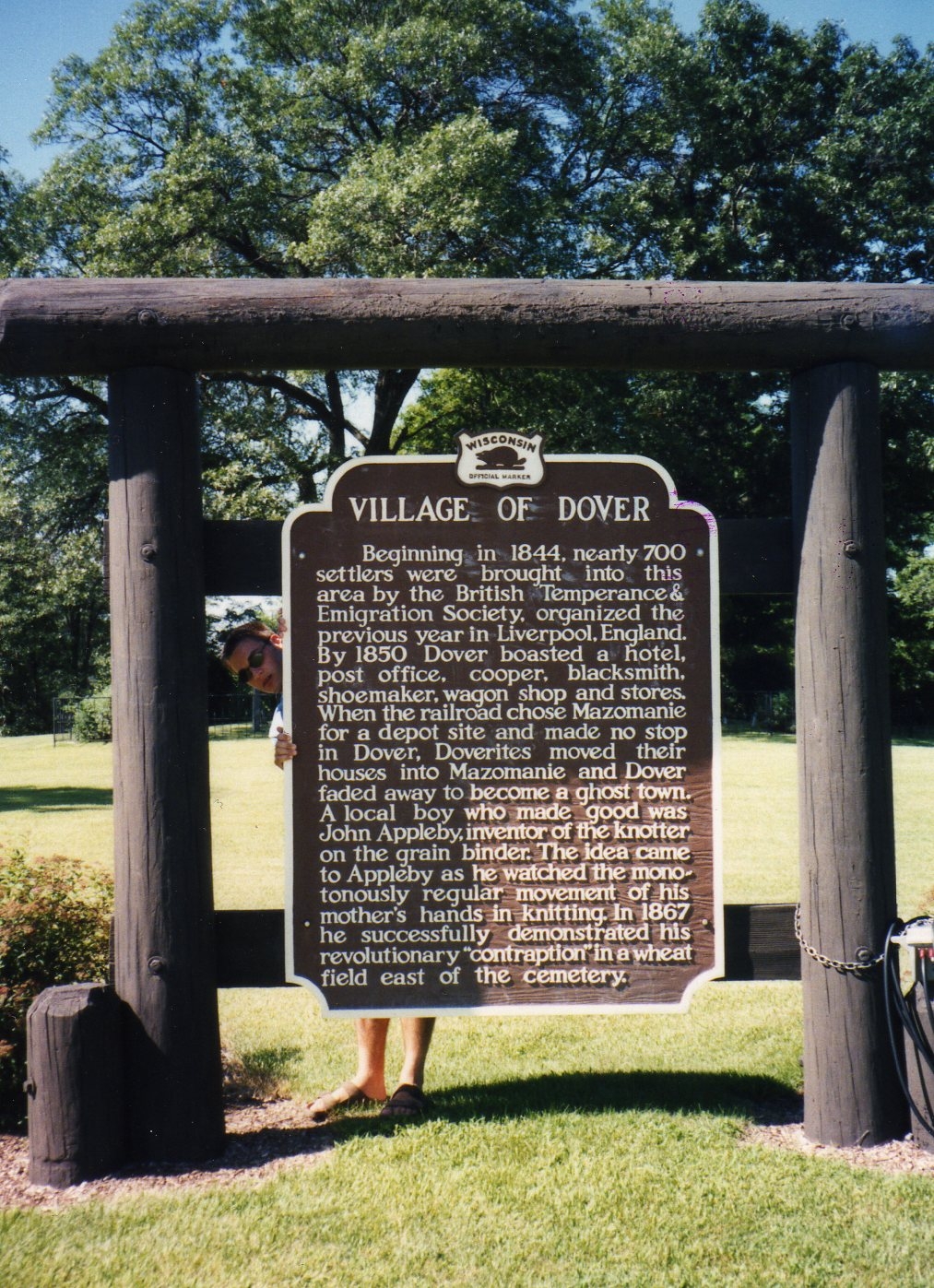 Village of Dover Marker