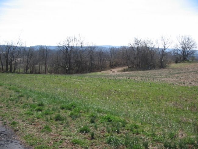 Site of Rodman's Mortal Wounding. Click for full size. Site of Rodman's Mortal Wounding image. Click for full size.