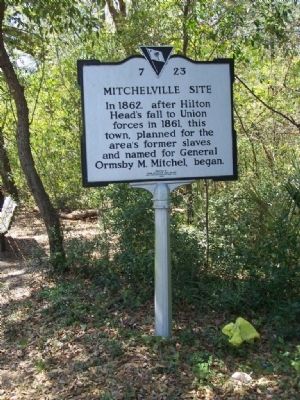 Mitchelville Site Marker image. Click for full size.