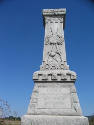 11th Ohio Volunteer Infantry Monument image. Click for full size.