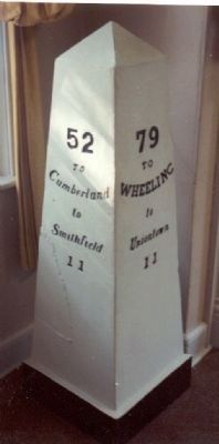 Historic Mile Marker. Click for full size. Historic Mile Marker image. Click for full size.