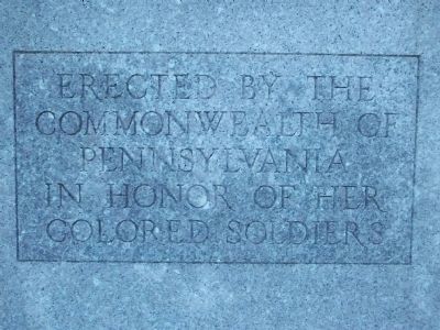 Inscription: Front of Memorial image. Click for full size.