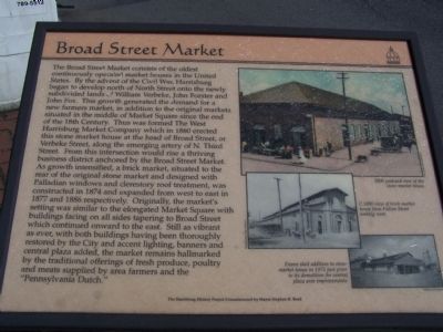 Broad Street Market Marker image. Click for full size.