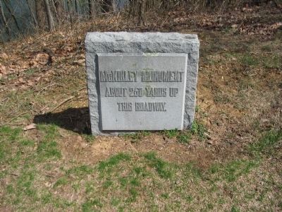 A "Pointer" Marker for the William McKinley Monument image. Click for full size.