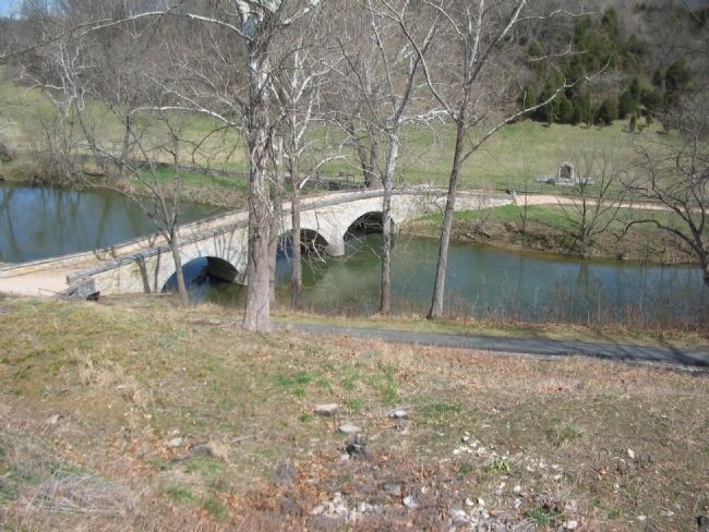 The Bridge from the Confederate Defender's Point of View image. Click for full size.