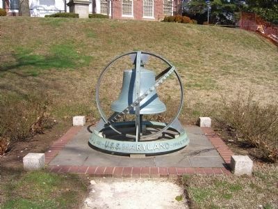 USS Maryland Marker <i></b>[South Side]</i> image. Click for full size.