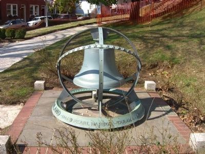 USS Maryland Marker <i></b>[East Side]</i> image. Click for full size.
