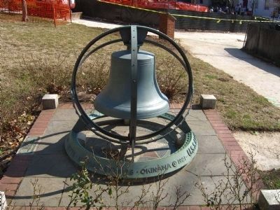 USS Maryland Marker <i></b>[West Side]</i> image. Click for full size.