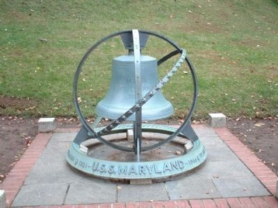 USS Maryland Marker image. Click for full size.