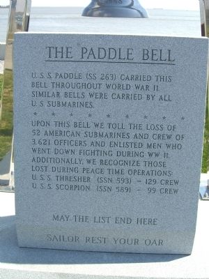 The Paddle Bell Marker image. Click for full size.