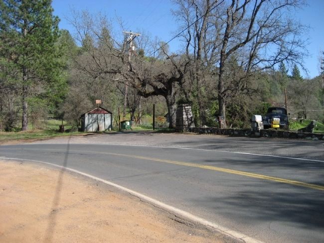 <i>Sawmill Flat</i> and Marker. Click for full size. <i>Sawmill Flat</i> and Marker image. Click for full size.