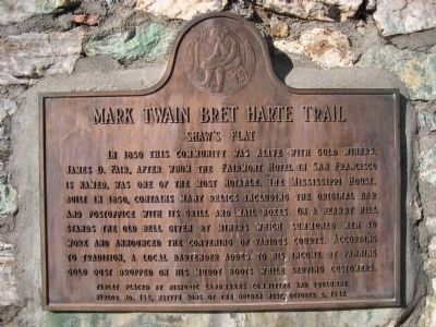 Shaw's Flat Marker. Click for full size. Shaw's Flat Marker image. Click for full size.