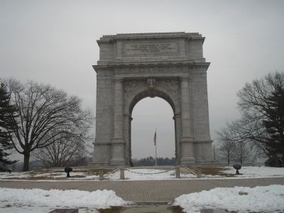 The National Memorial Arch at Valley Forge image. Click for full size.