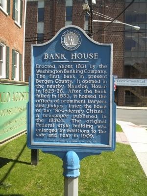 Bank House Marker image. Click for full size.