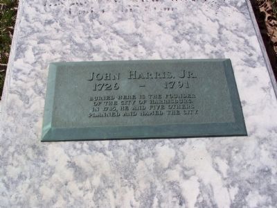 John Harris, Jr. Marker image. Click for full size.