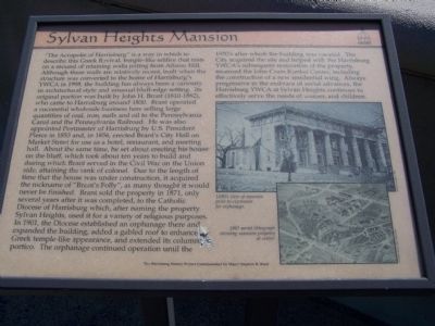 Sylvan Heights Mansion Marker image. Click for full size.