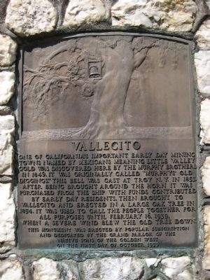 Vallecito Marker image. Click for full size.