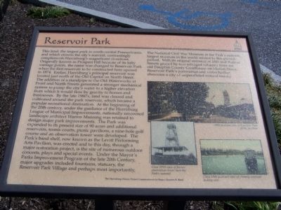 Reservoir Park Marker image. Click for full size.