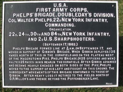 Phelps' Brigade Tablet image. Click for full size.