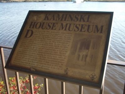 Kaminski House Museum Marker image. Click for full size.