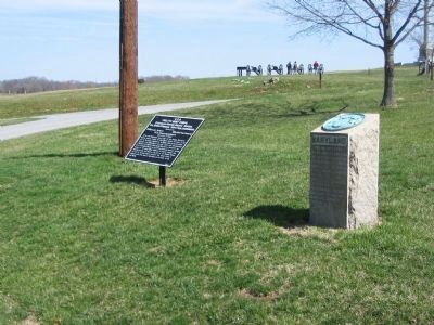 3rd Maryland Monument and Stainrook's Brigade Tablet. Click for full size. 3rd Maryland Monument and Stainrook's Brigade Tablet image. Click for full size.