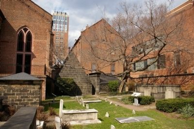 South side of the Calhoun-Buchanan vault. Click for full size. South side of the Calhoun-Buchanan vault image. Click for full size.