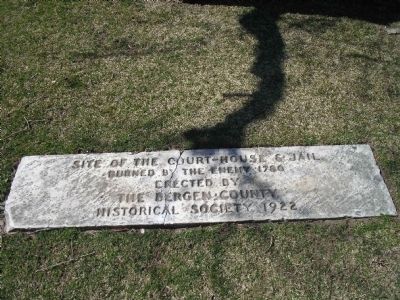 Site of the Court-House & Jail Marker image. Click for full size.