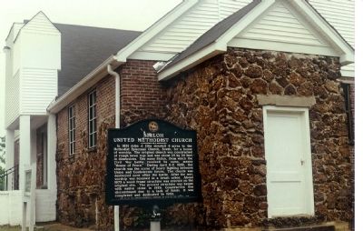 Shiloh United Methodist Church Marker image. Click for full size.