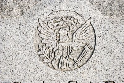 Federal Crest at top of marker image. Click for full size.