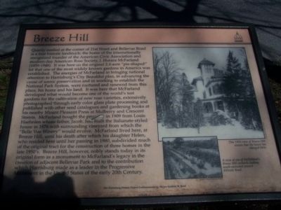Breeze Hill Marker image. Click for full size.