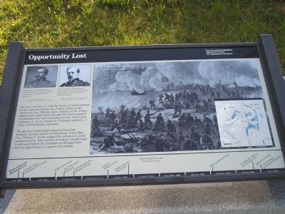 Opportunity Lost Marker. Click for full size. Opportunity Lost Marker image. Click for full size.